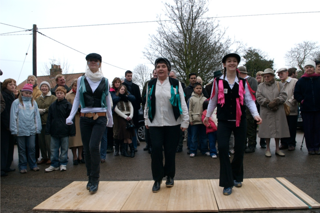clog dancers