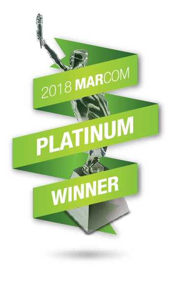 MarCom Platinum Winner 2018